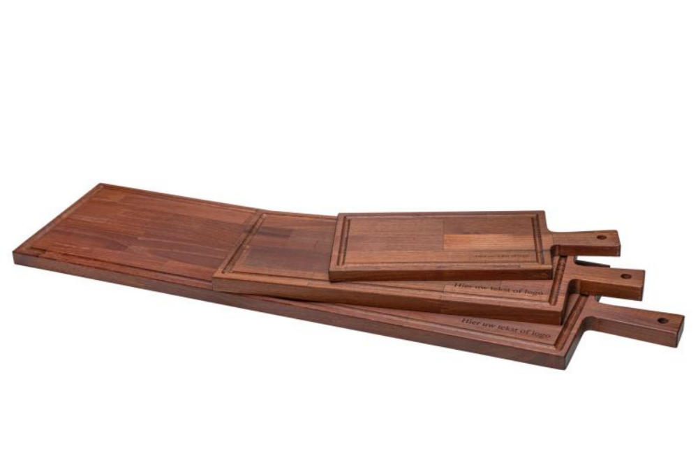 Planche de service personnalisée en acacia (48 x 17 cm) - Skara