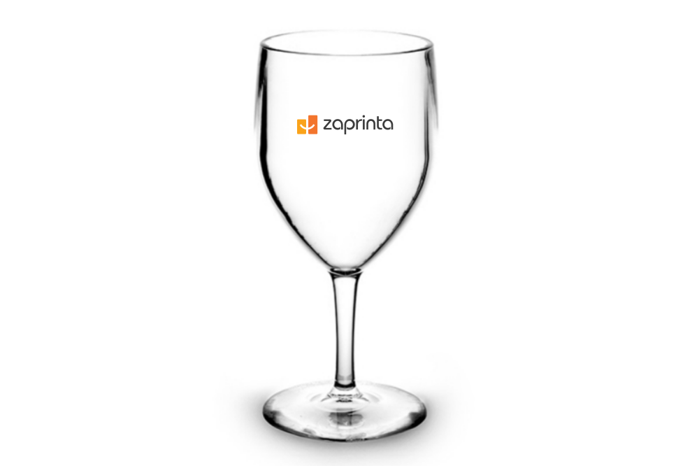 Bicchiere da vino personalizzato a piedi (27 cl) - Victoria