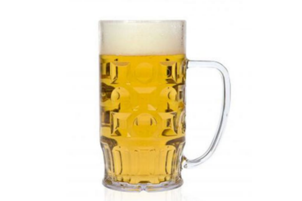Chope à bière personnalisée (40 cl) - Maxime