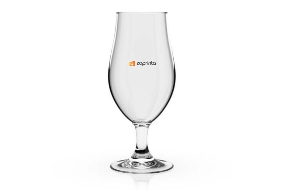 Personalized beer glass on stand (40 cl) - Lyanna