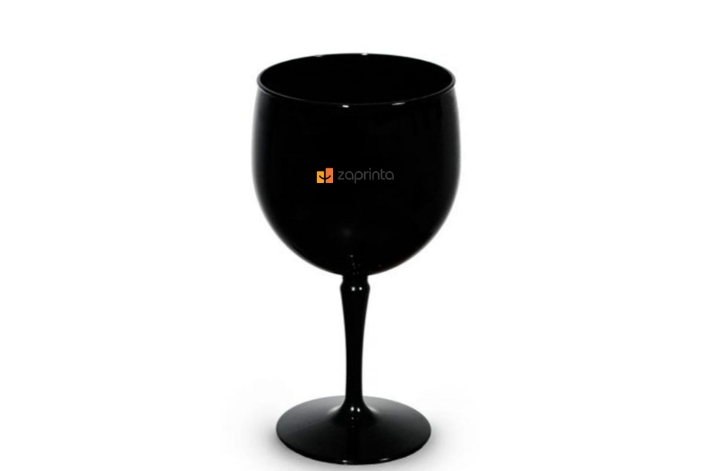 Bicchiere da cocktail nero personalizzato (47 cl) - Alice