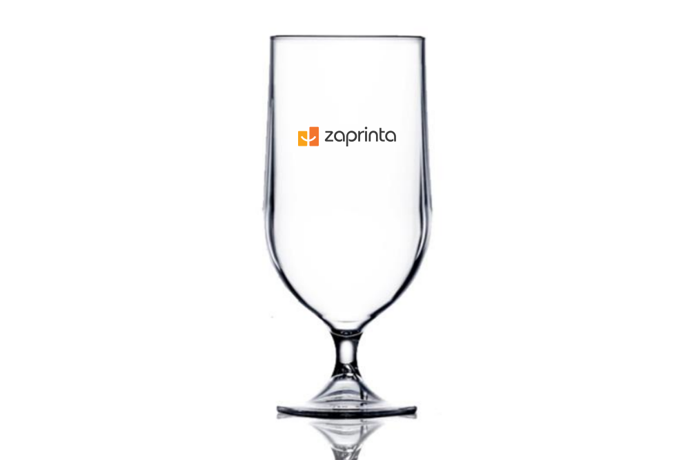Personalized beer glass on stand (57 cl) - Lokka