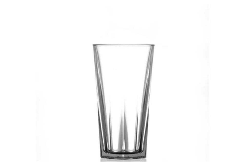 Personalized plastic glass (34 cl) - Edina