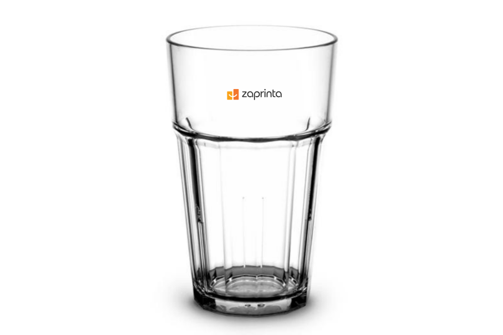 Personalized multifunction plastic glass (30 cl) - Gaetan