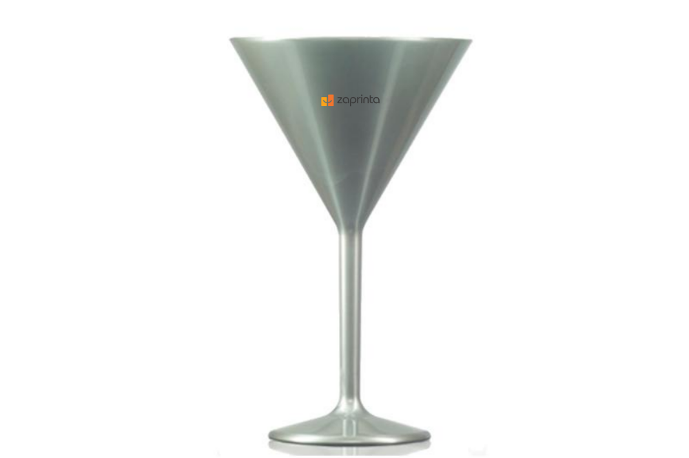 Personalisiertes Martiniglas schwarz (20 cl) - Auri
