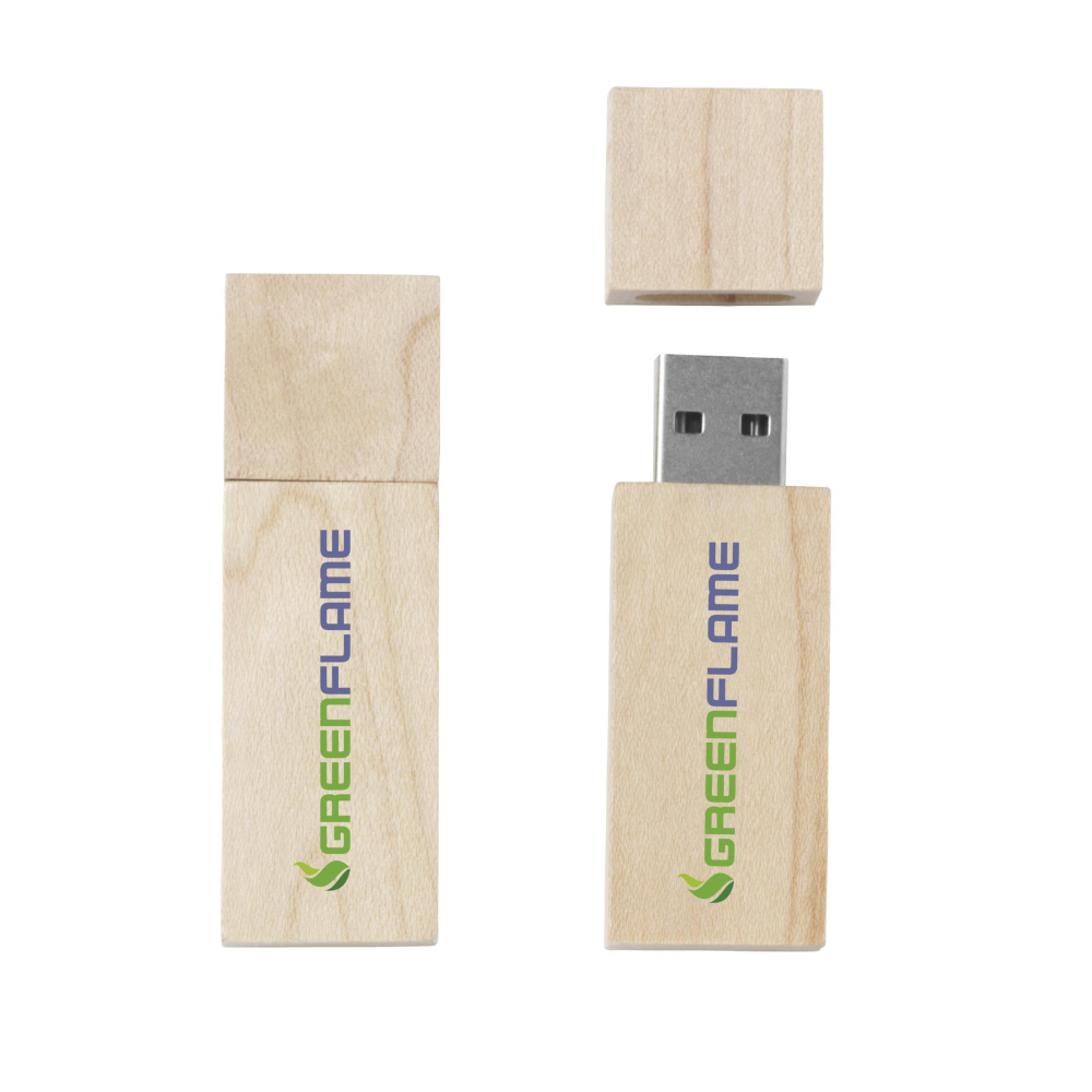 Wooden USB Stick - Little Snoring - Penshurst