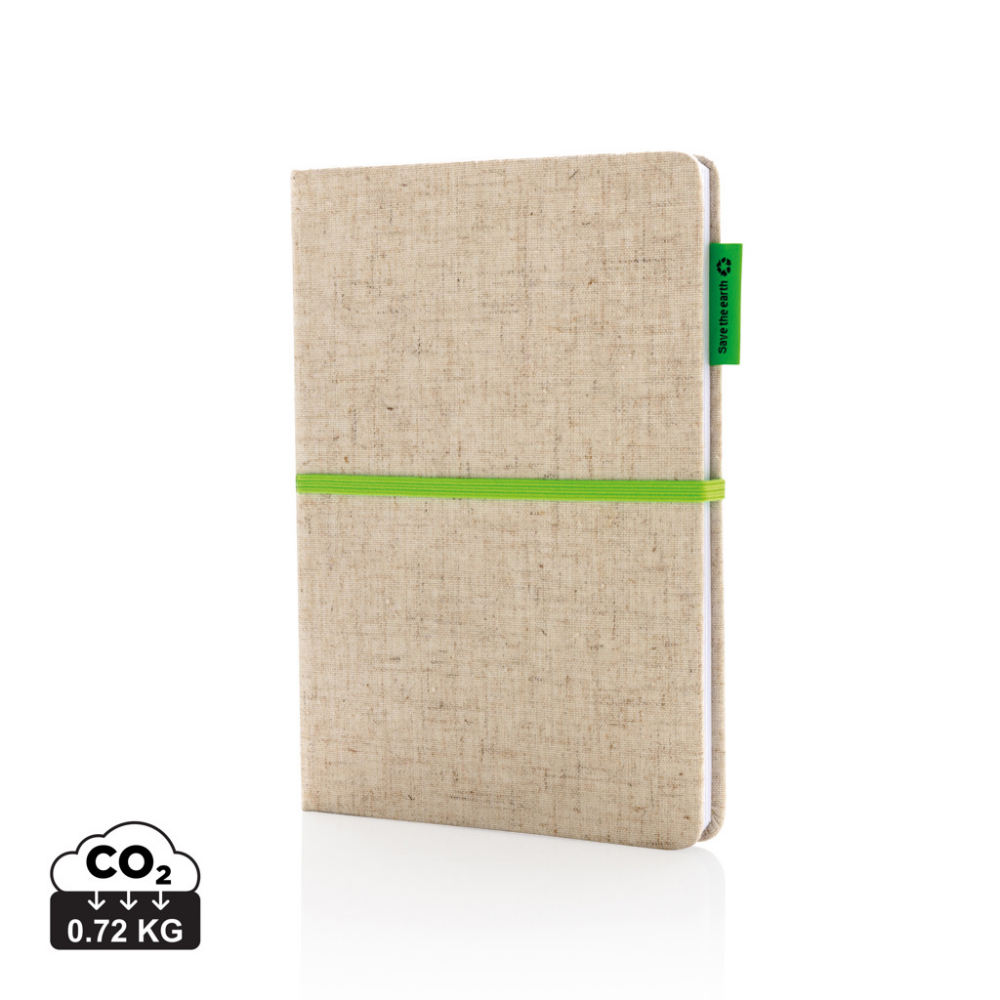 Quaderno di Juta con Carta di Bamboo - Scanzorosciate