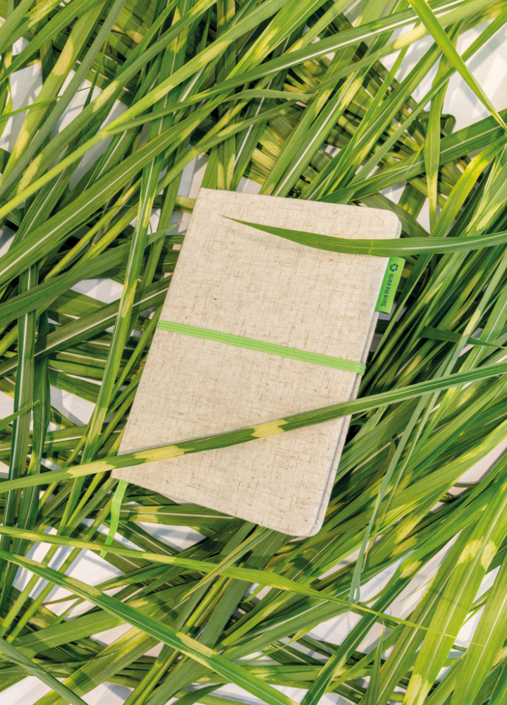 Quaderno di Juta con Carta di Bamboo - Scanzorosciate