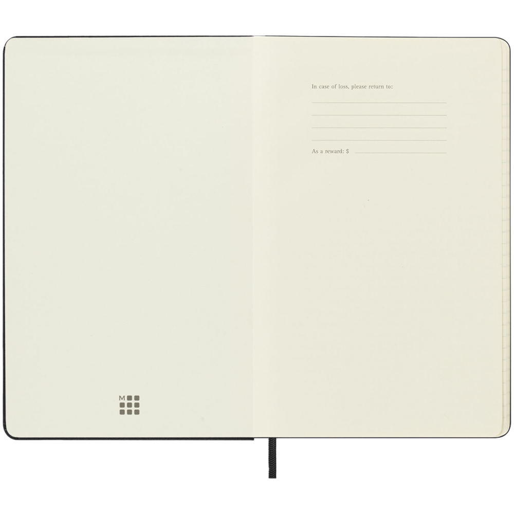 12M daily L hard cover planner