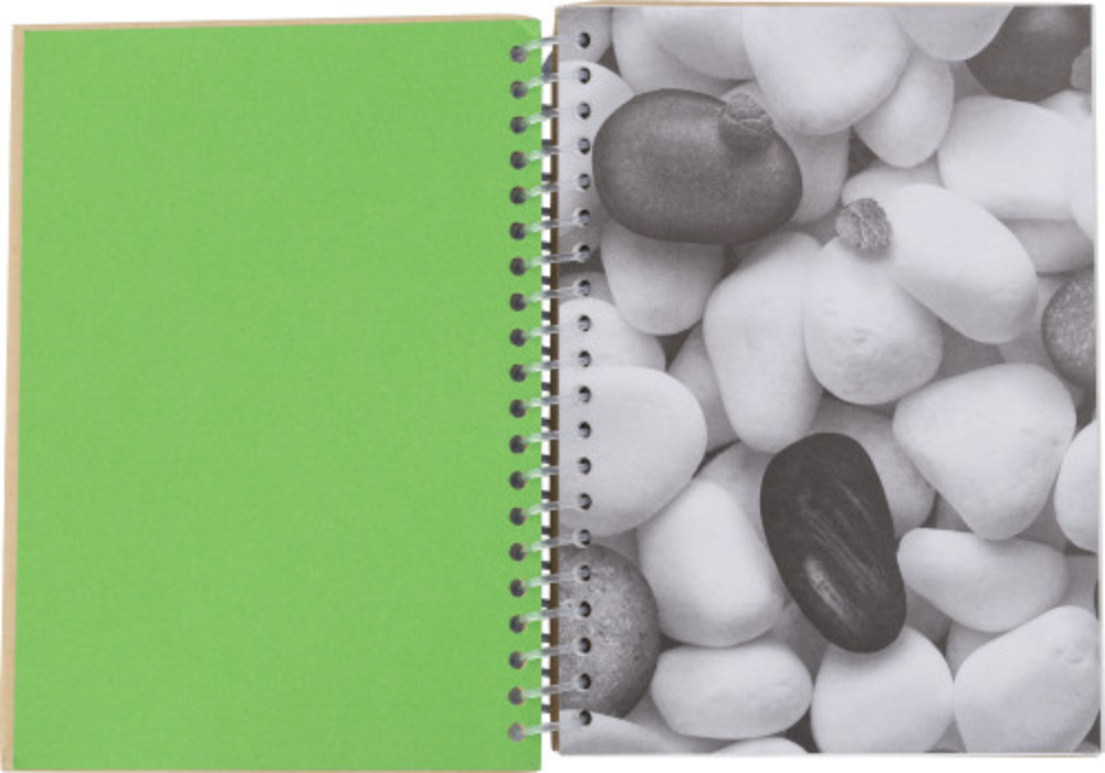 Stonepaper Wire Bound Lined Notebook - Cliffe Woods