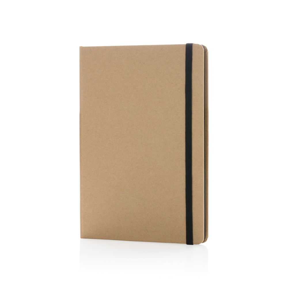 Notebook with a cover made of recycled Kraft paper - Redmarley D'Abitot