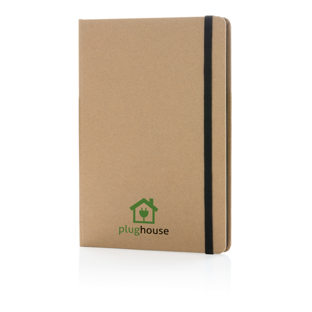 Notebook with a cover made of recycled Kraft paper - Redmarley D'Abitot