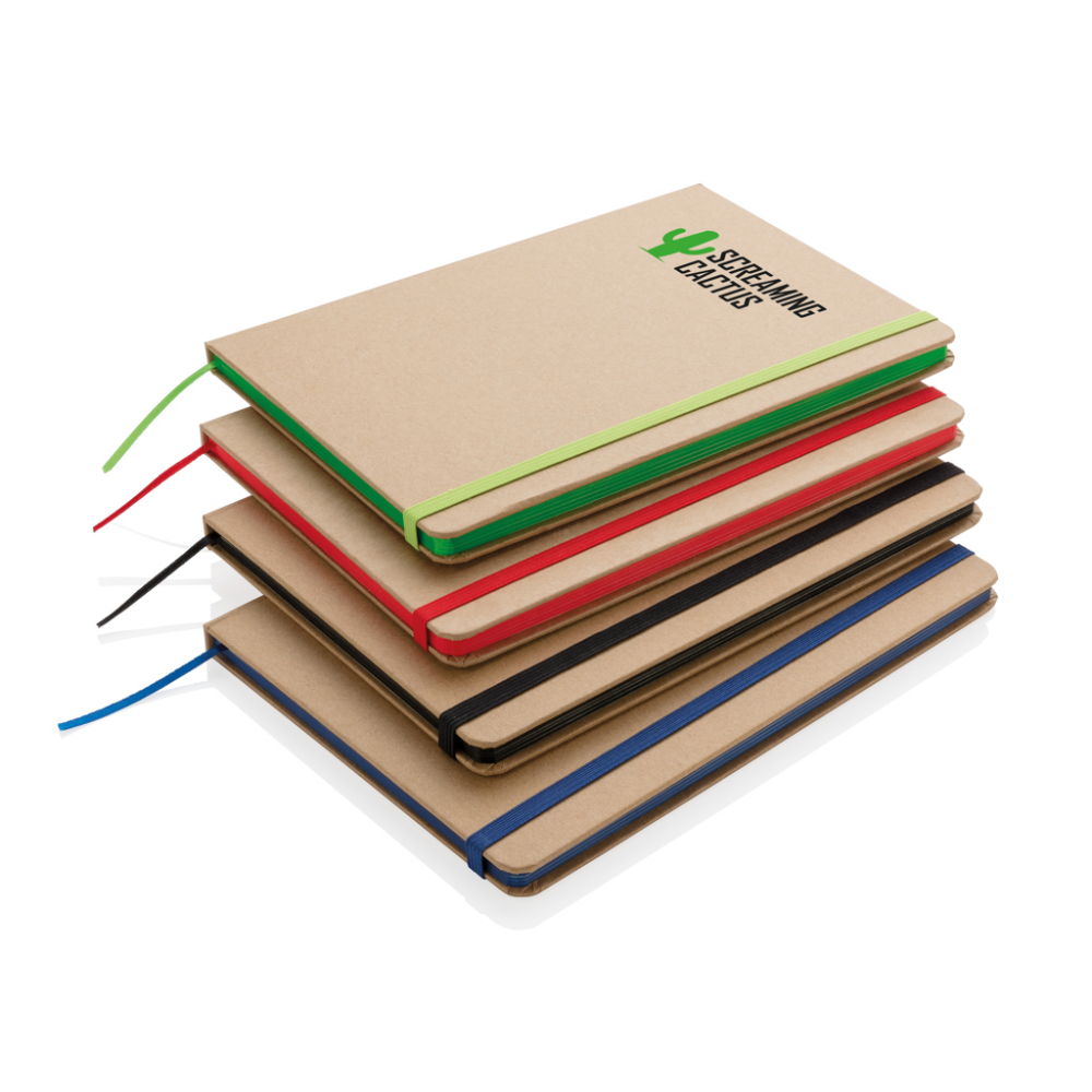 Quaderno con copertina in carta Kraft riciclata - Casorate Primo