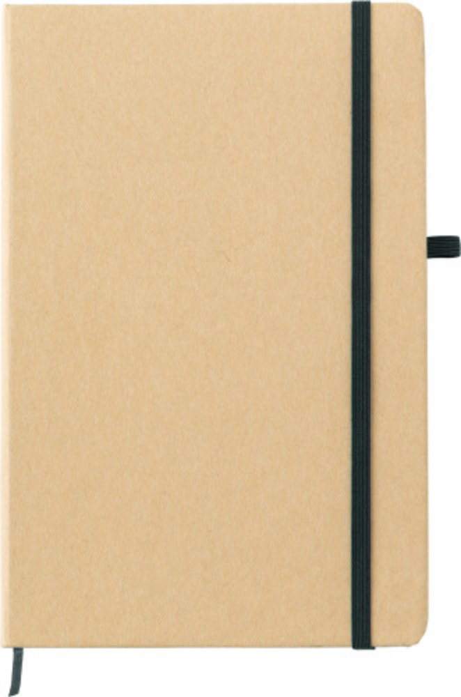 A5 Stonepaper lined notebook with an elastic band and pen loop - Colchester