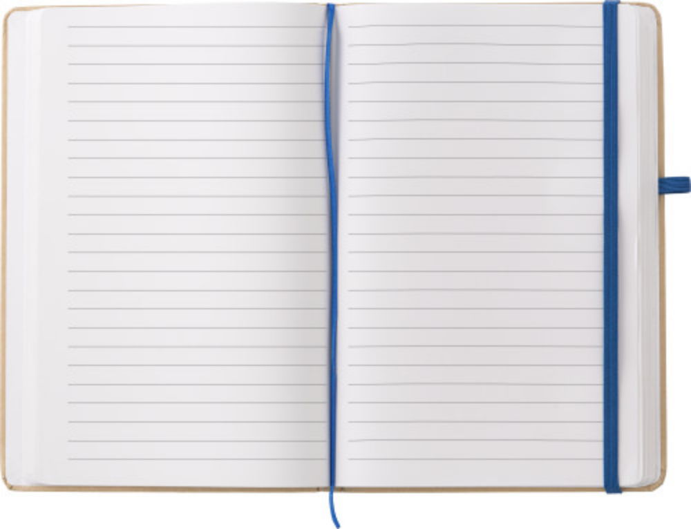 A5 Stonepaper lined notebook with an elastic band and pen loop - Colchester