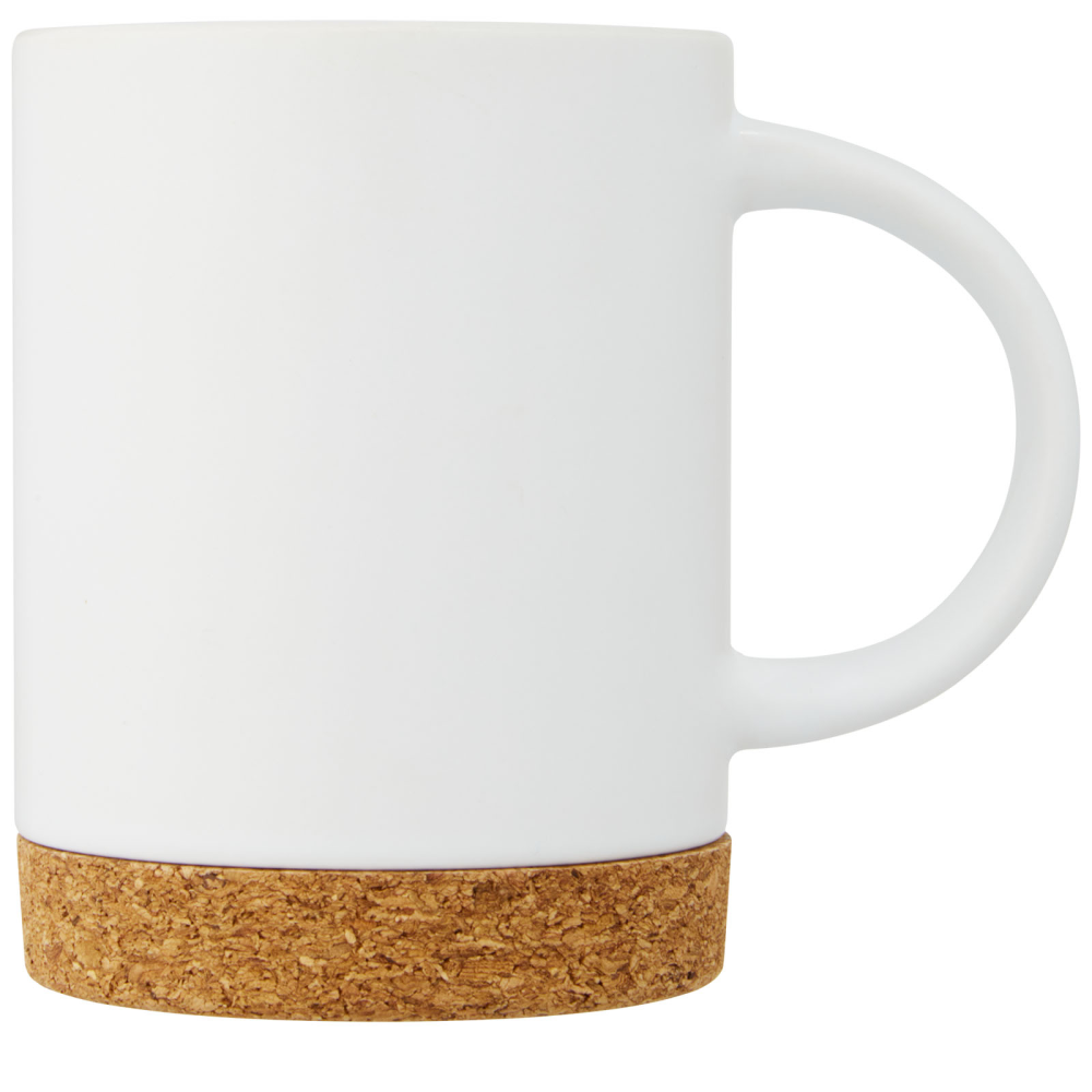 Contemporary Ceramic Mug with Cork Base - Bloxwich