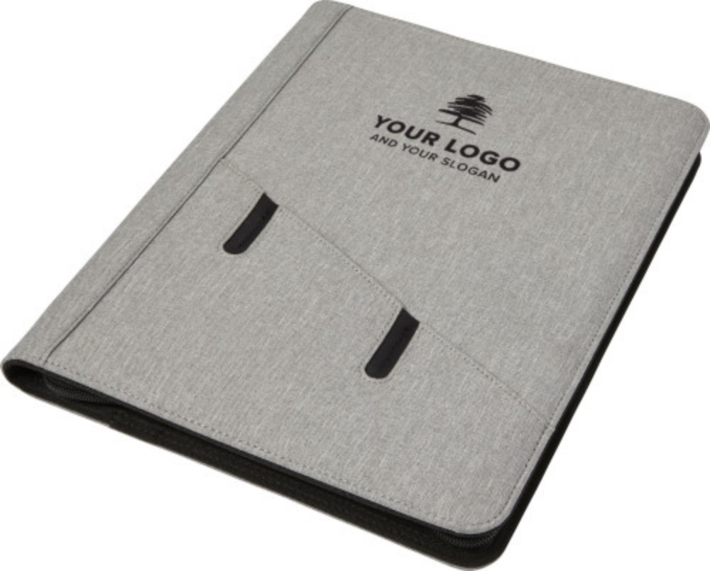 Polyester Conference Folder with Notepad and Tablet Holder - Dedham