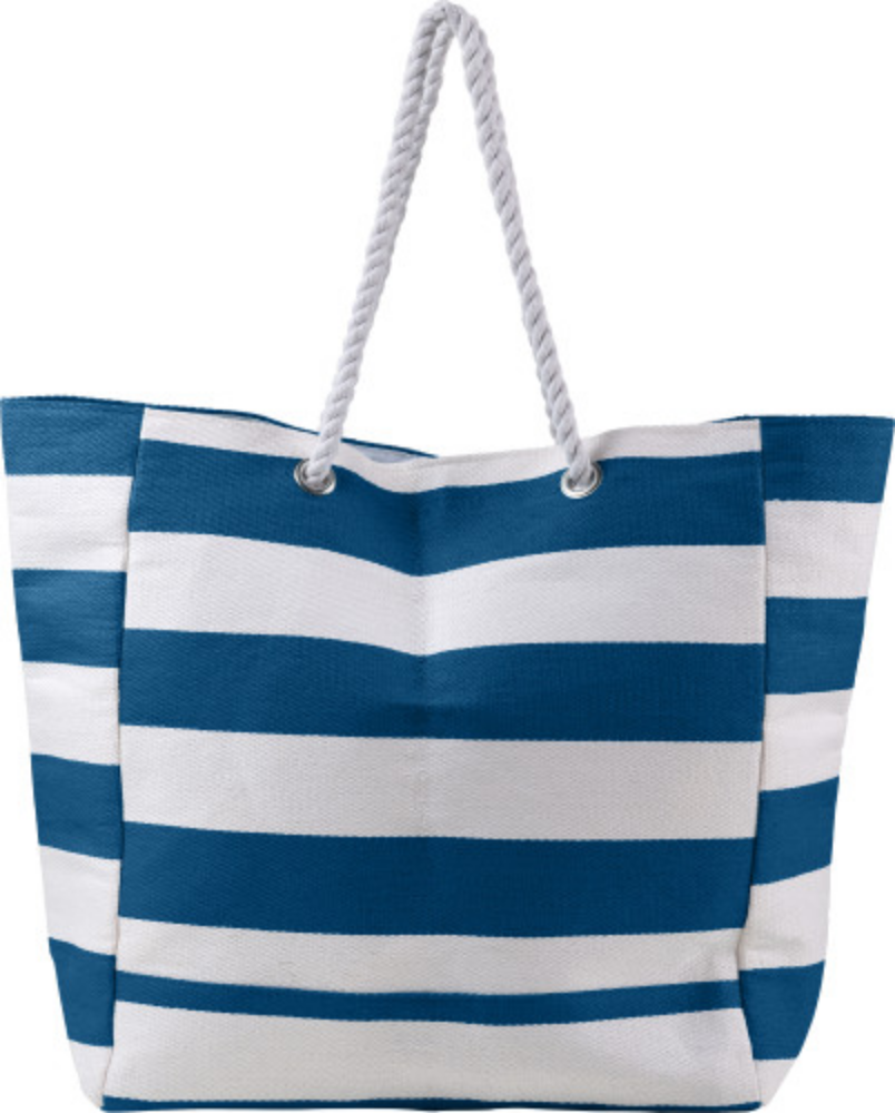 Cotton Beach Bag with Rope Handles - Tophill