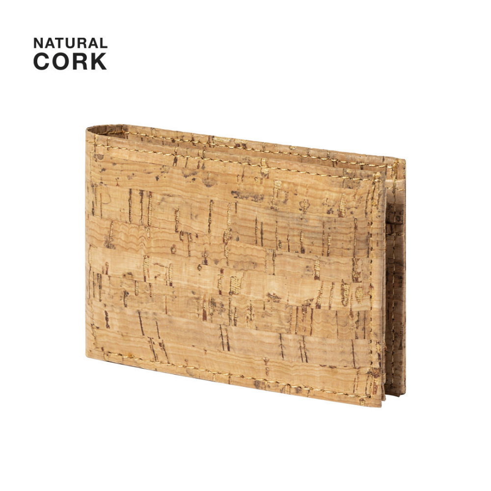 Natural Cork Wallet - Edgbaston