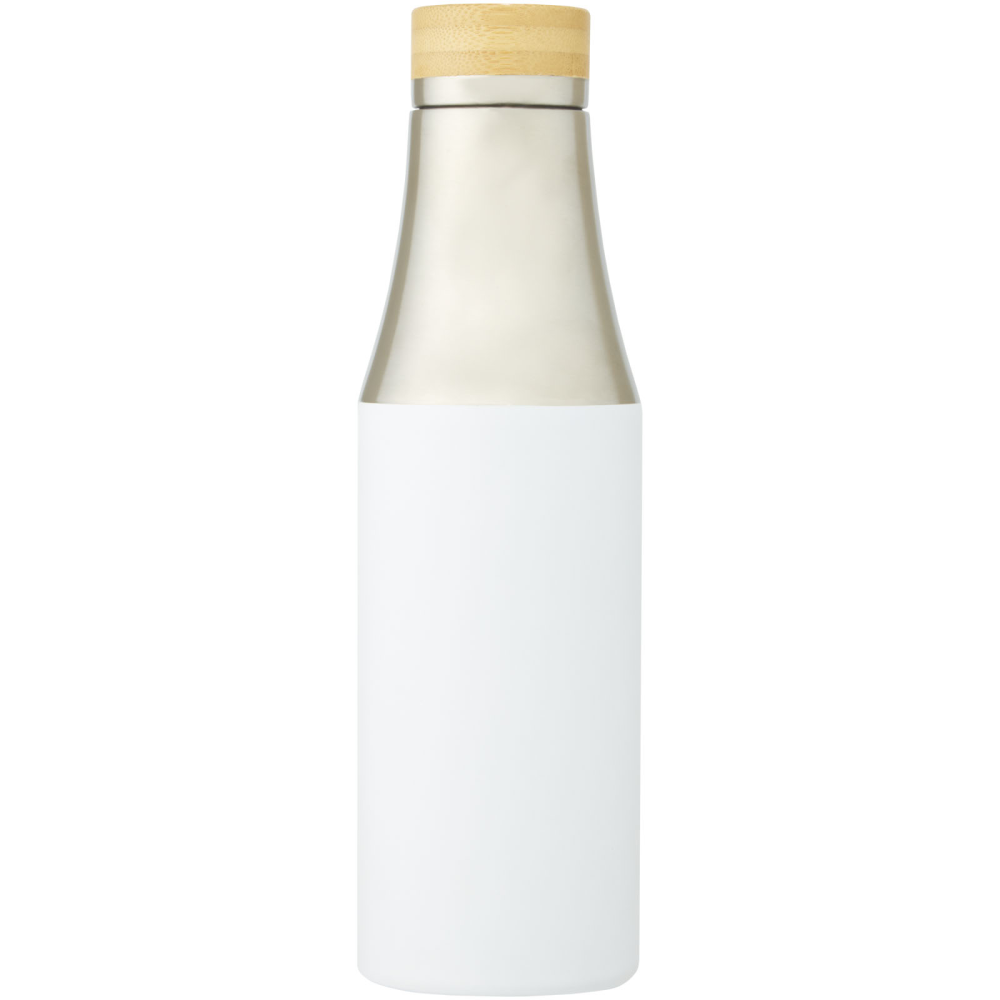Botella Aislada de Acero Inoxidable con Tapa de Bambú - Nuño Gómez