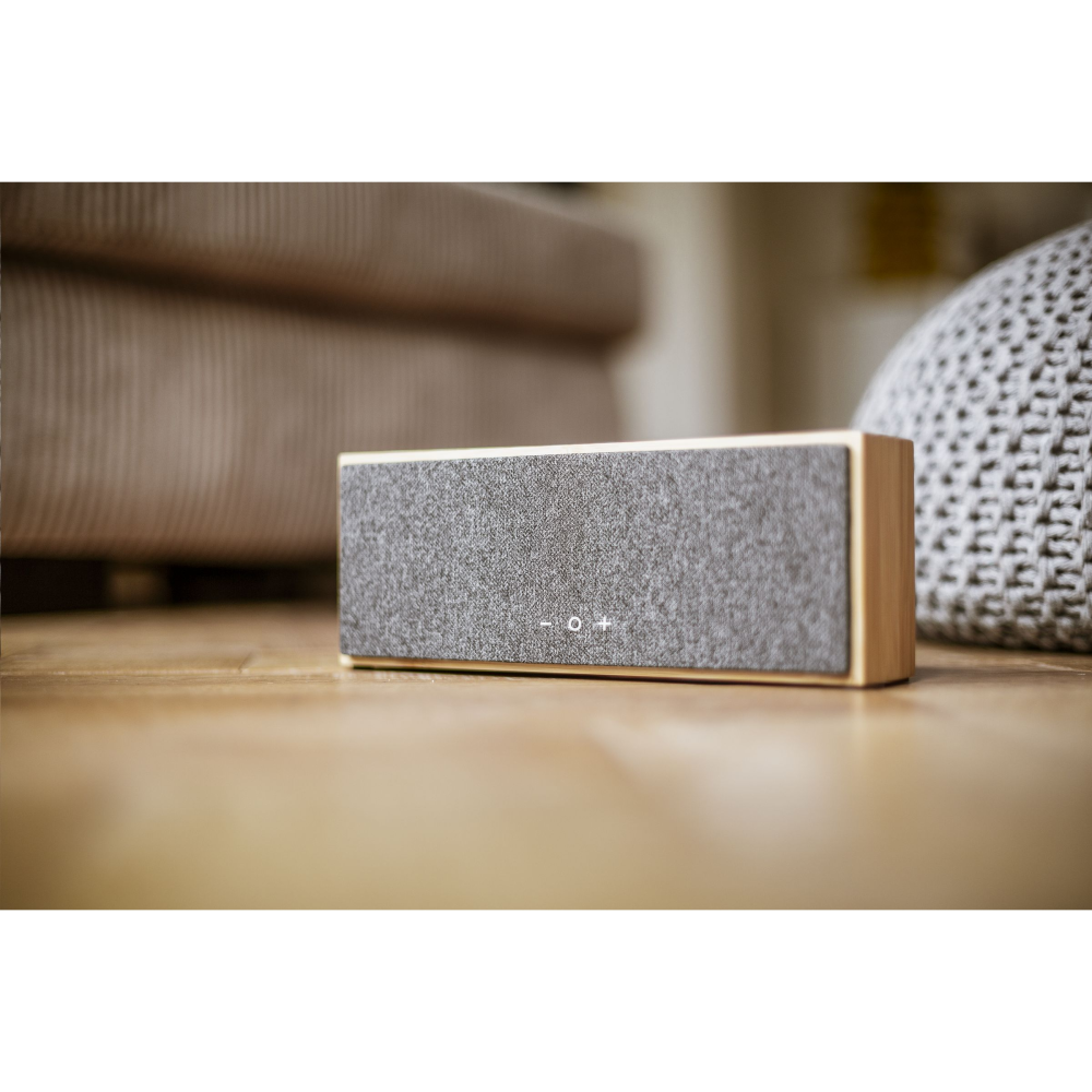 10W Bluetooth Speaker with Natural Bamboo Case - Ambleside - Lunt