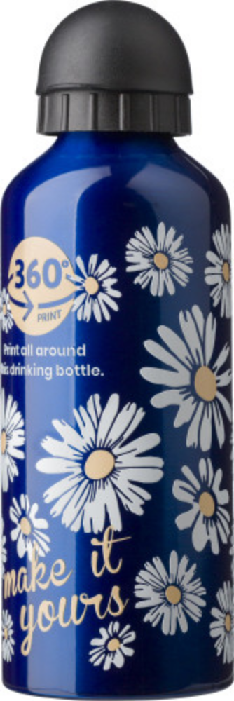 Botella para Beber de Aluminio con Tapa de Plástico (650 ml) - Gines