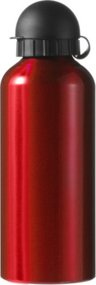Bottiglia per bere in alluminio con tappo di plastica (650 ml) - Magenta