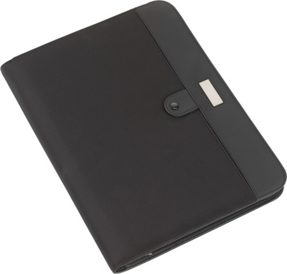 Microfiber Zipped A4 Conference Folder - Keighley