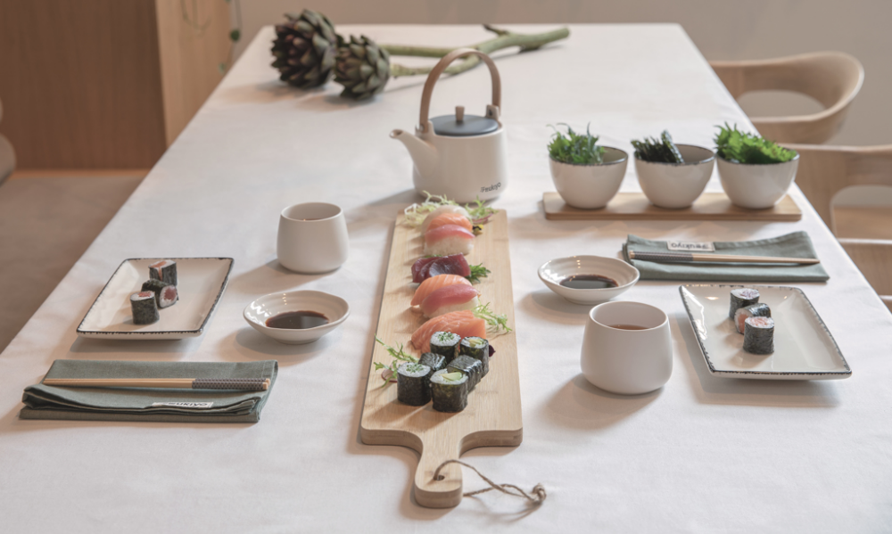 Set de préparation à sushis 8pcs Ukiyo