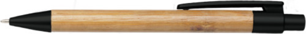 Penna a sfera in bambù con parti in plastica - Caltagirone