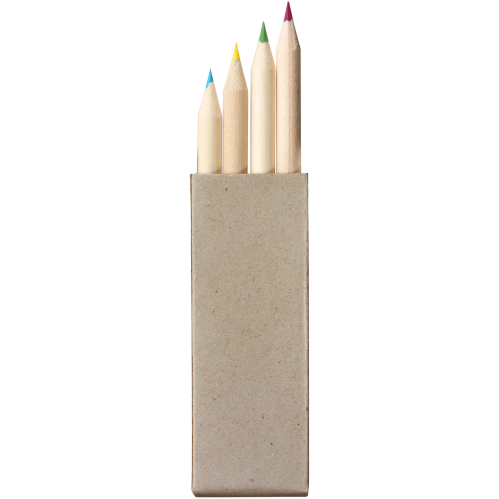 Set de 4 crayons de couleur