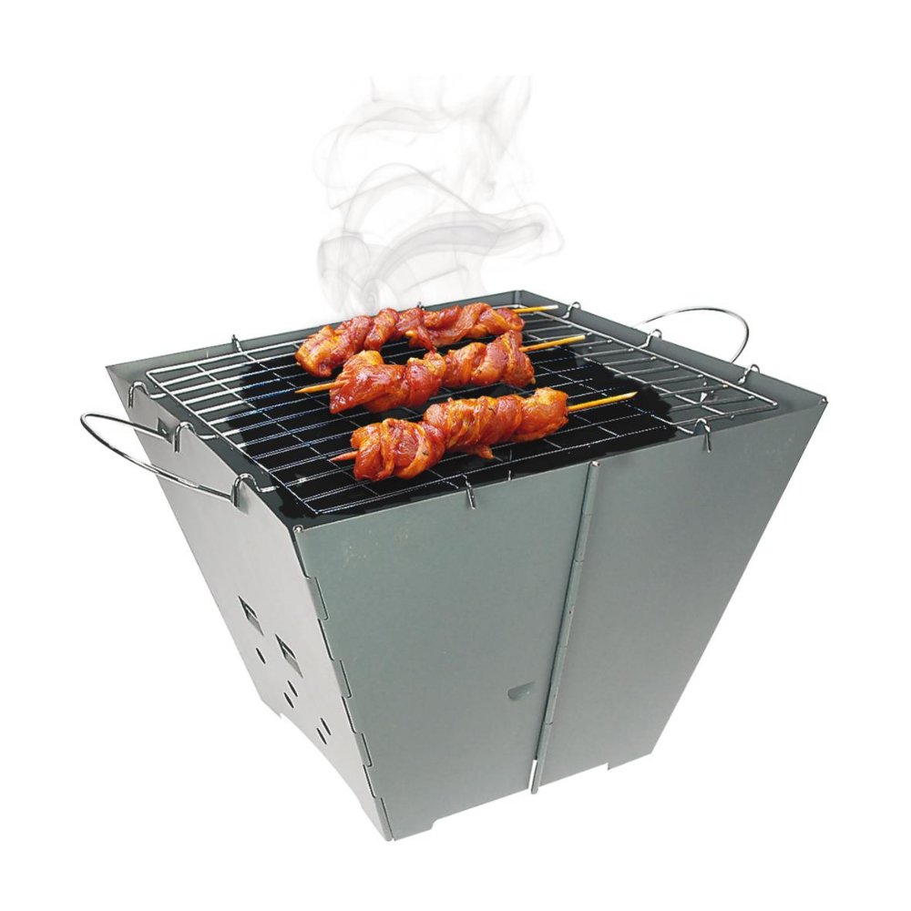 Portable Foldable Metal Barbecue Grill - Abinger