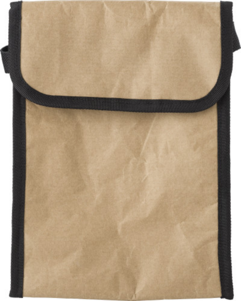 An aluminum-lined paper lunch cooler bag - Pevensey