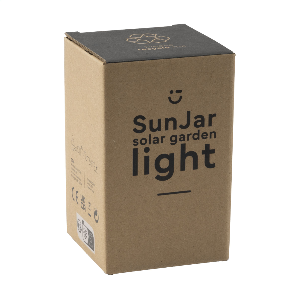 Solar Sun Jar - Puddletown - Golden Cap