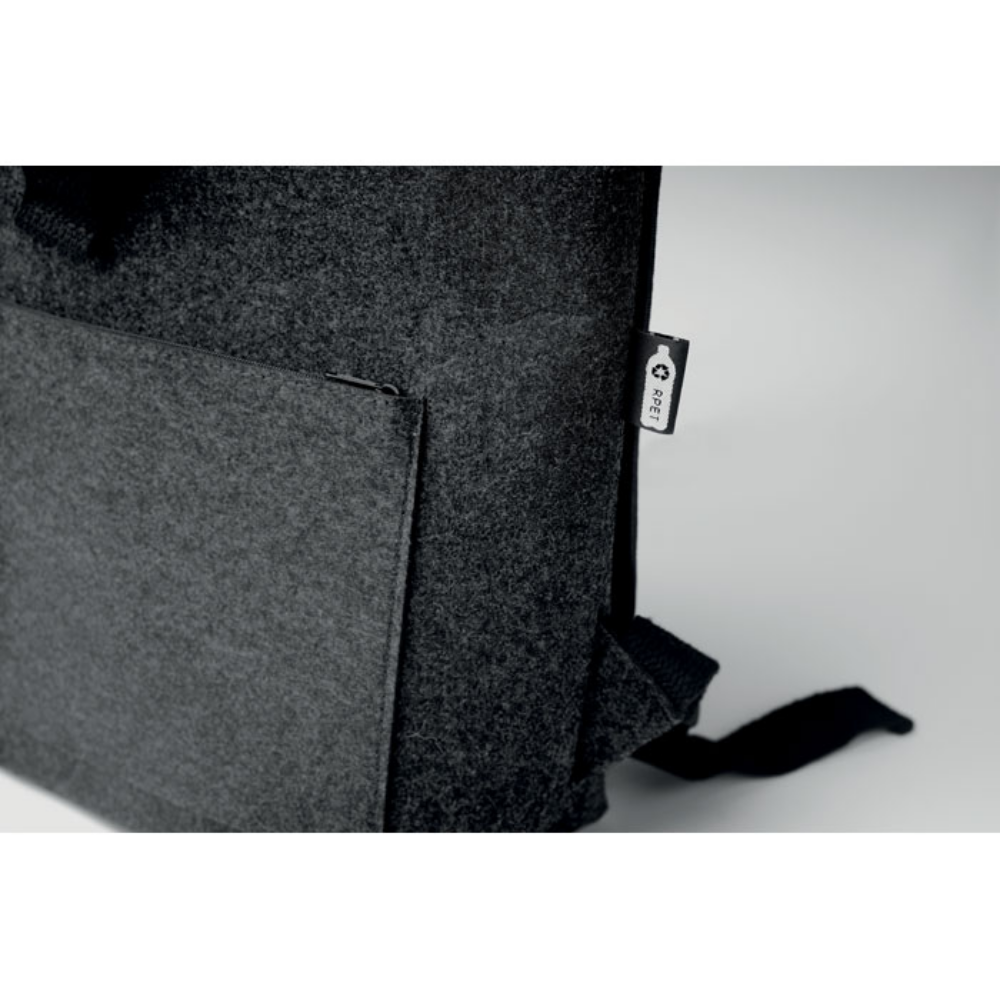 A backpack made from RPET felt, named 'Little Snoring' - Blackburn