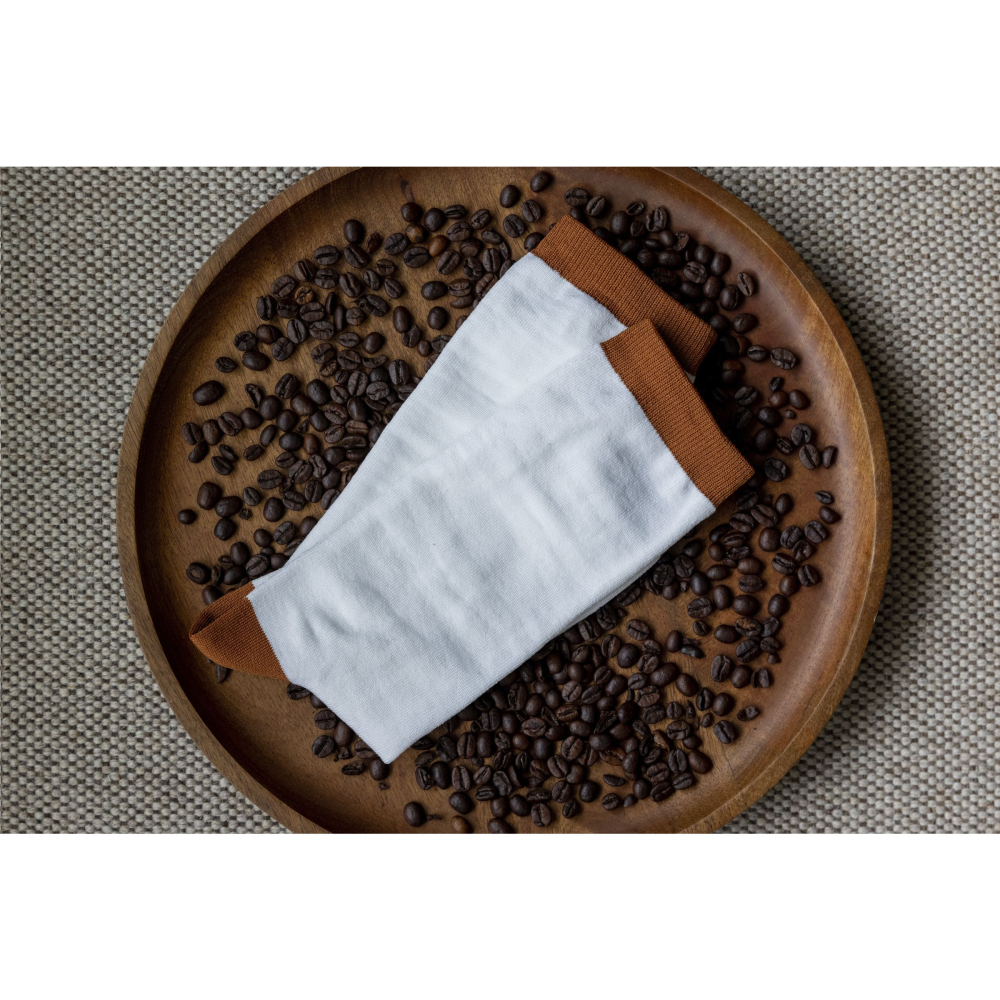 Chaussettes personnalisées en marc de café - Asti