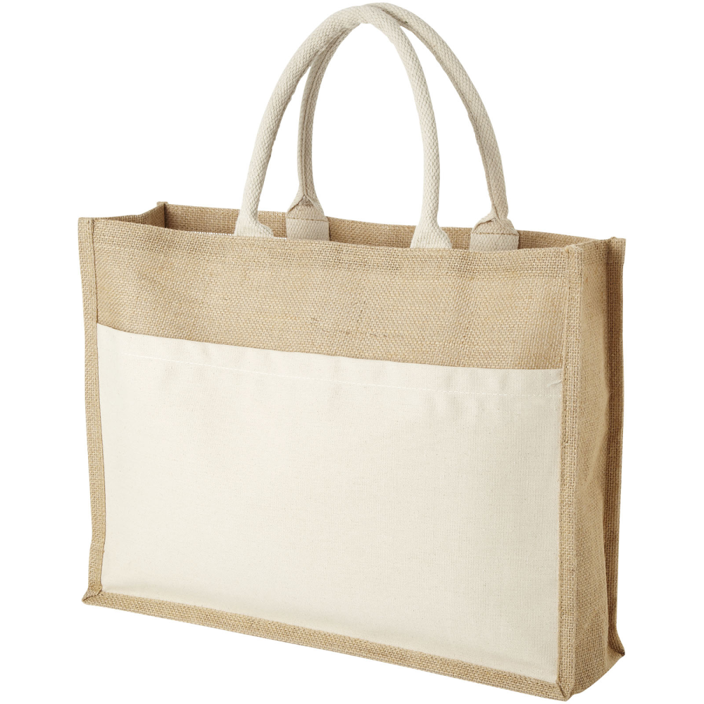 Haworth - Strong Canvas and Jute Carry Bag - Torquay
