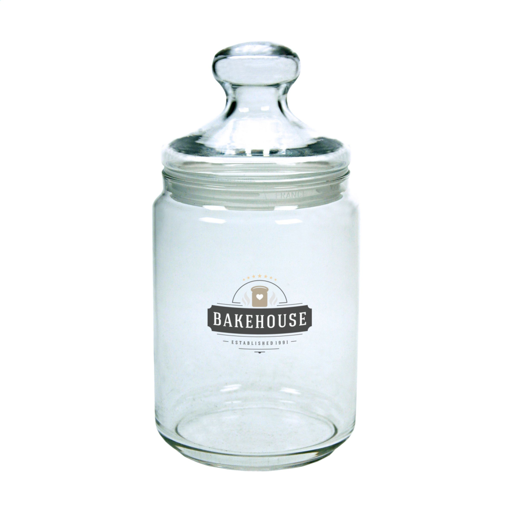 Eastnor Glass Candy Jar with Lid - Upton