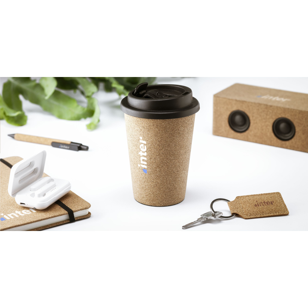 Reusable Double-Walled Cork Coffee Cup - Hathersage - Great Witley