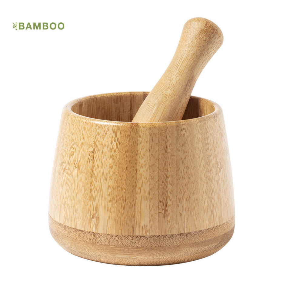 Bamboo Mortar with Pestle - Upper Benefield - Enstone