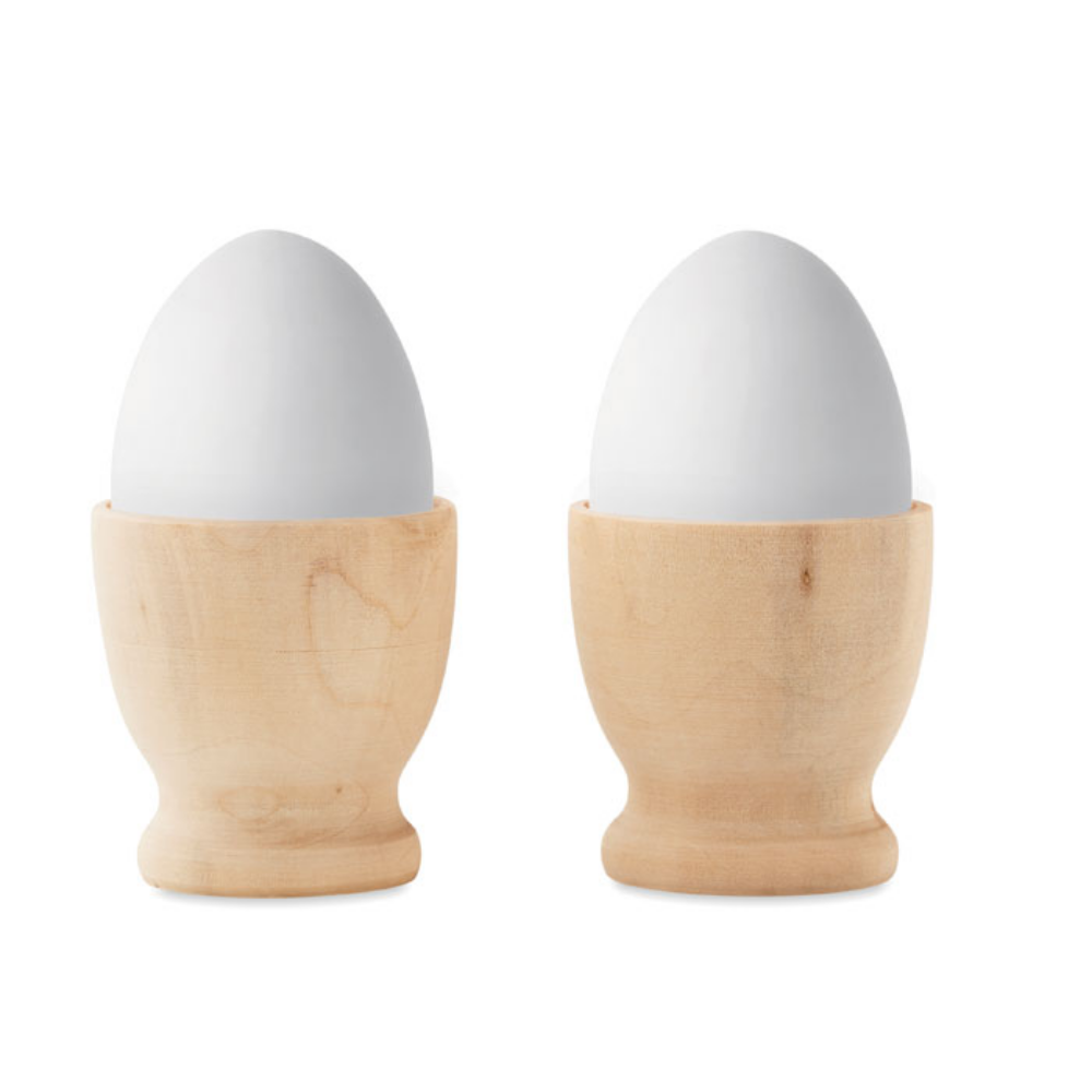 Tazas de huevo de madera - Broughton Astley - Burguillos