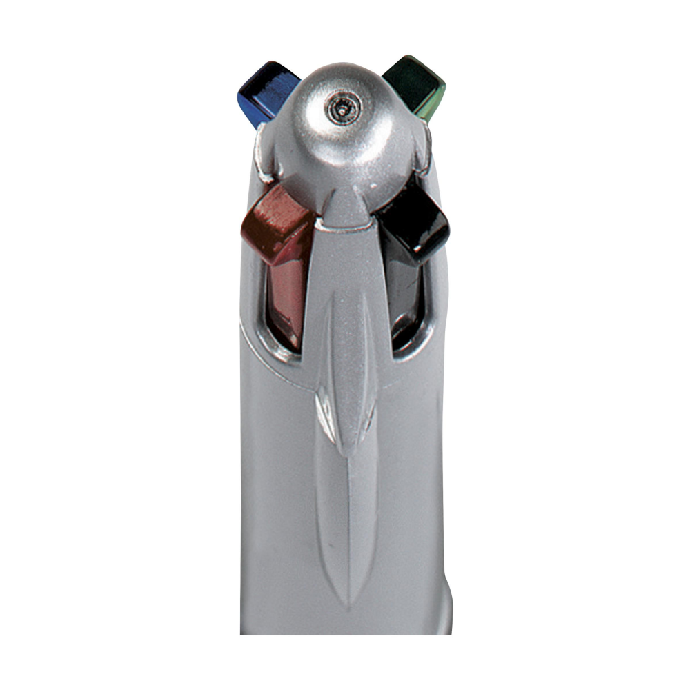 4-Colour Non-Slip Rubber Grip Ballpoint Pen - Kegworth