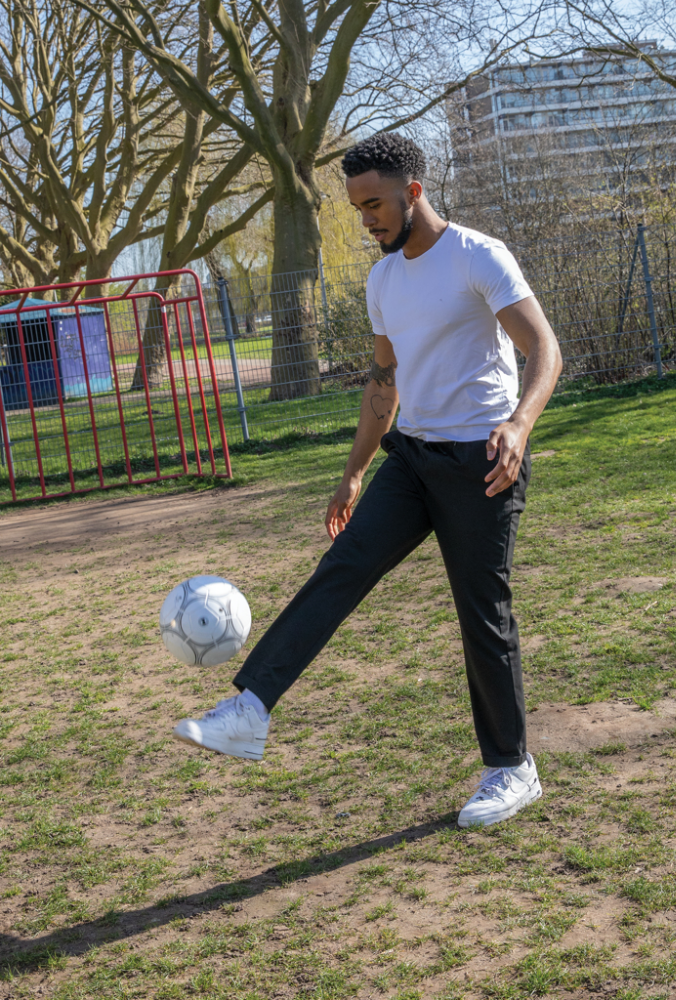 Balón de fútbol de PVC de doble capa tamaño 5 con adaptador de aguja - Tella-Sin