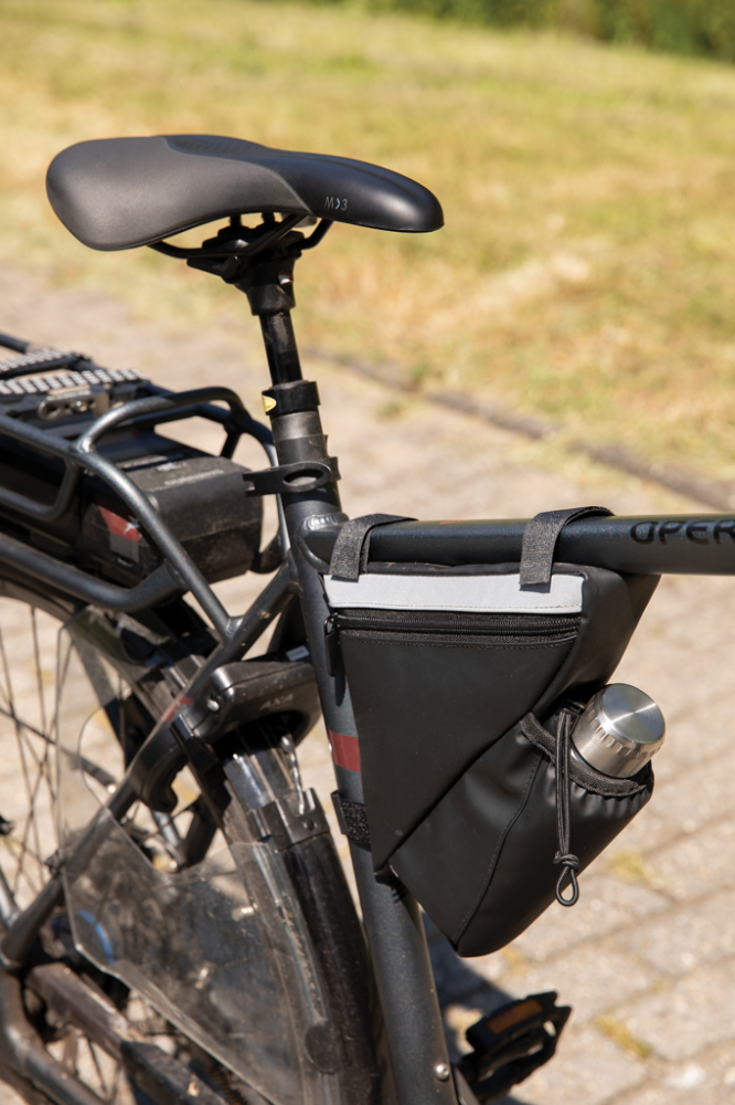 High Visibility Bike Frame Bag with Bottle Holder - Skegness