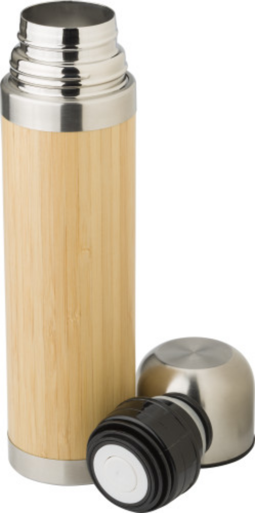 Thermosflasche aus Bambus (400 ml)