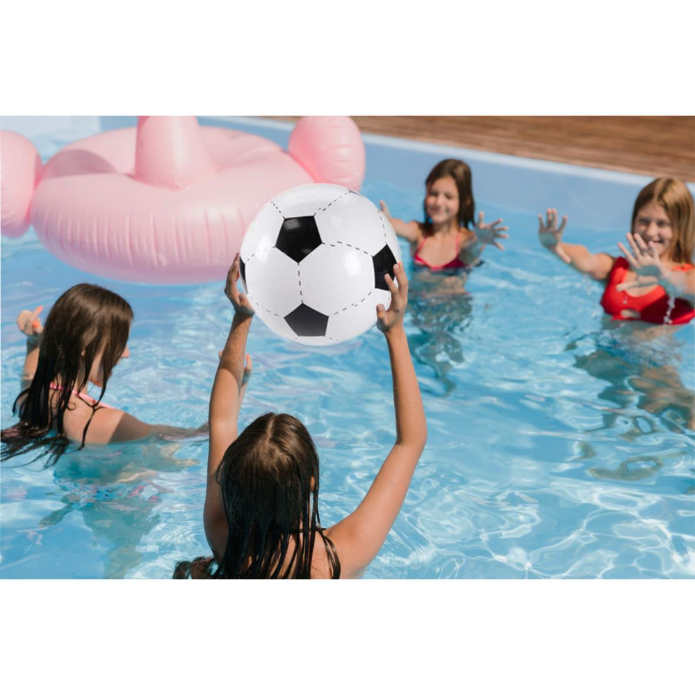 Personalisierter Strandball im Fußballstil - Liham