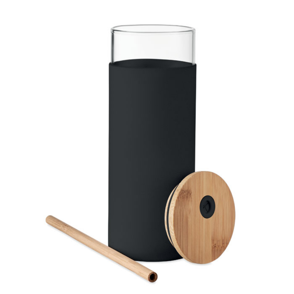 Bicchiere di Vetro con Bambù - Montegrosso