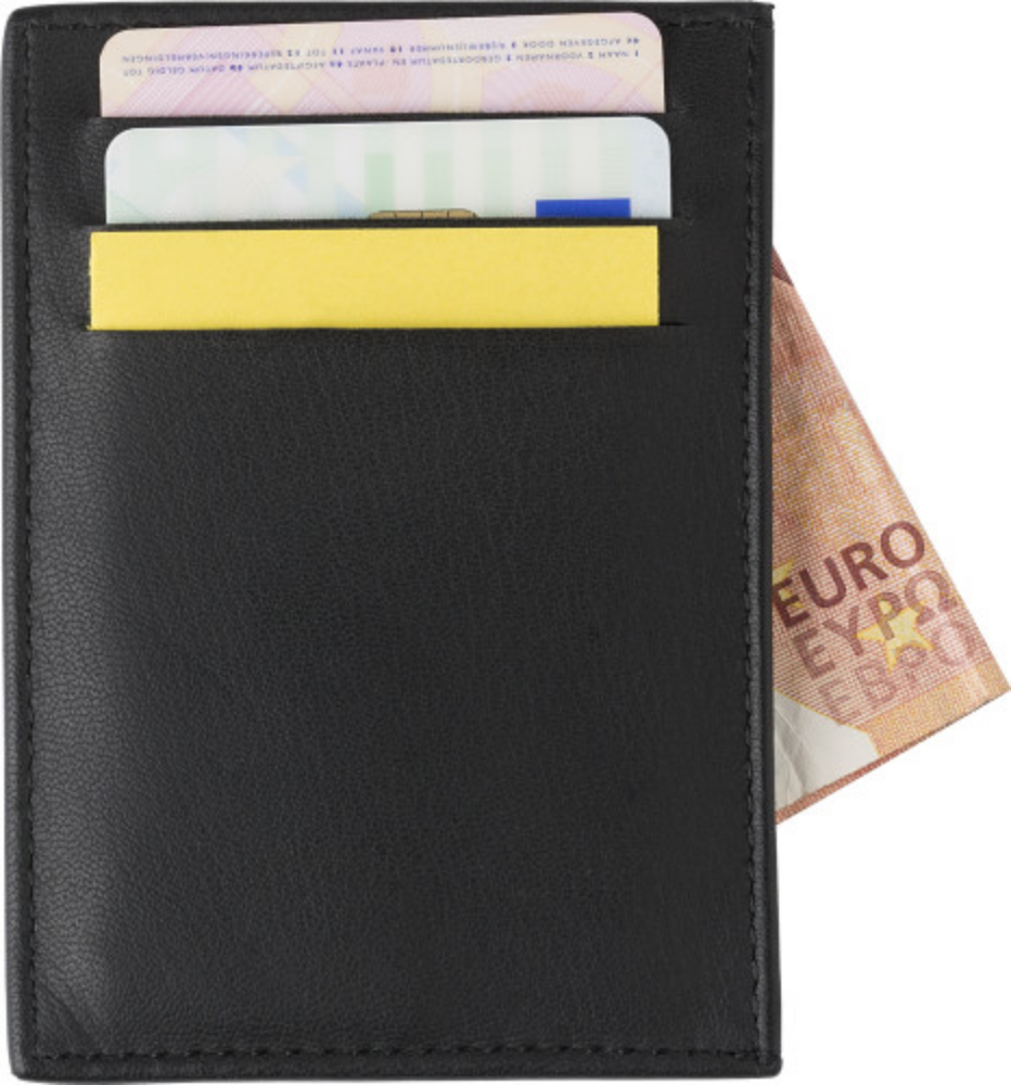 Leather RFID Anti-Skimming Credit Card Wallet - Silsden