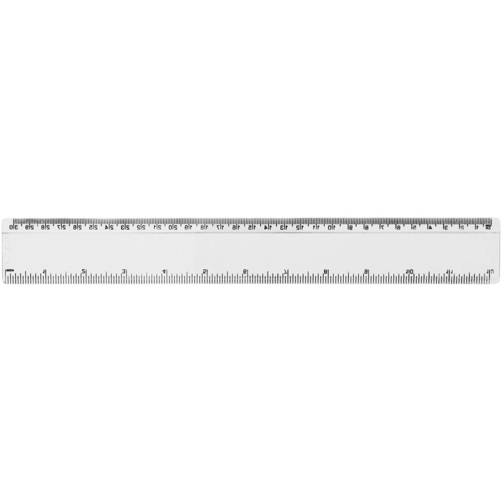 Dual-Measurement Plastic Ruler - Appleton Thorn