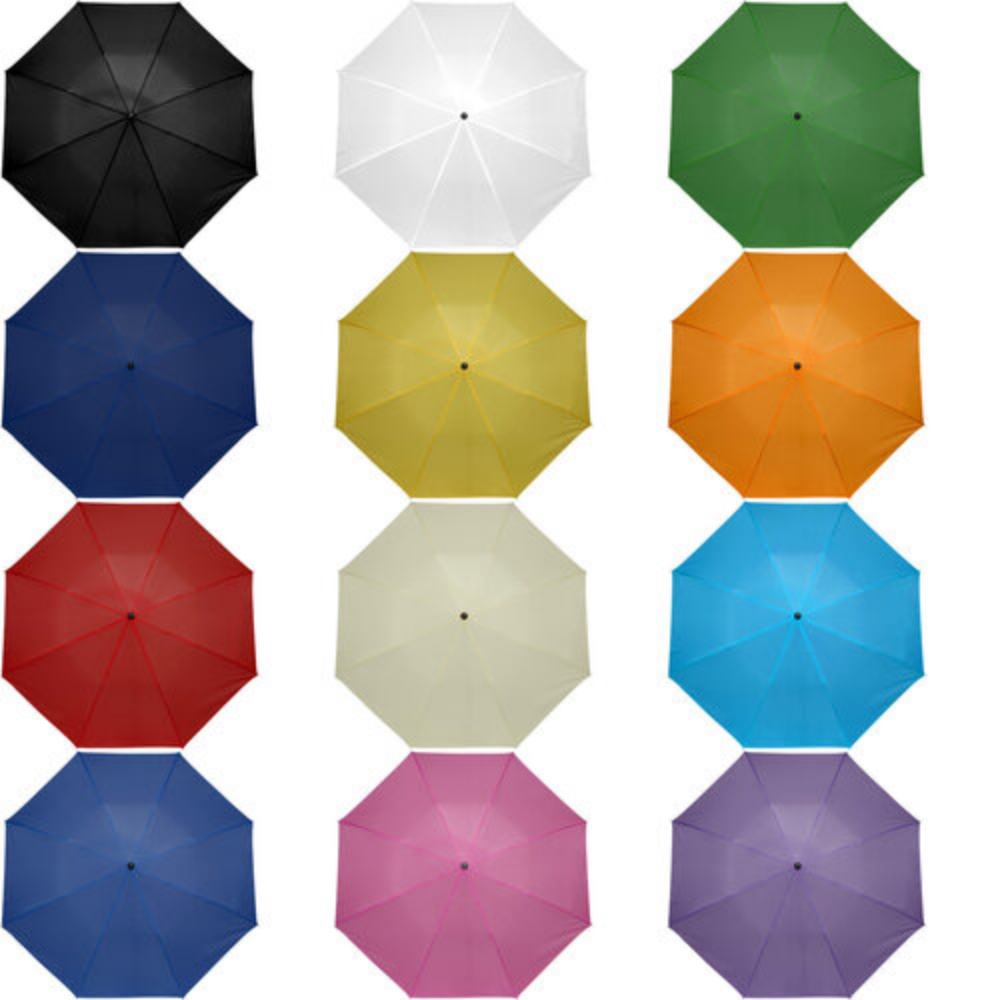 Foldable Polyester Umbrella with Nylon Sleeve - Harrogate